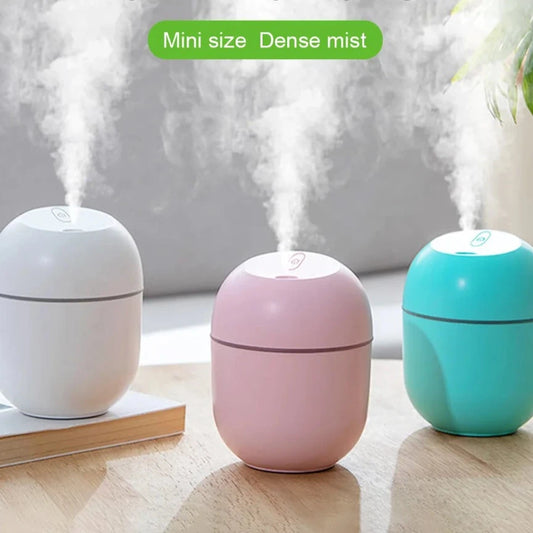 Portable USB Ultrasonic Air Humidifier Essential Oil Diffuser for home