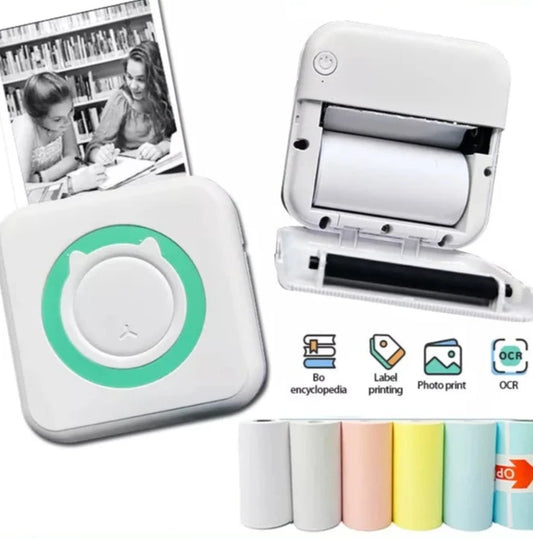 Wireless photo printer for office and home