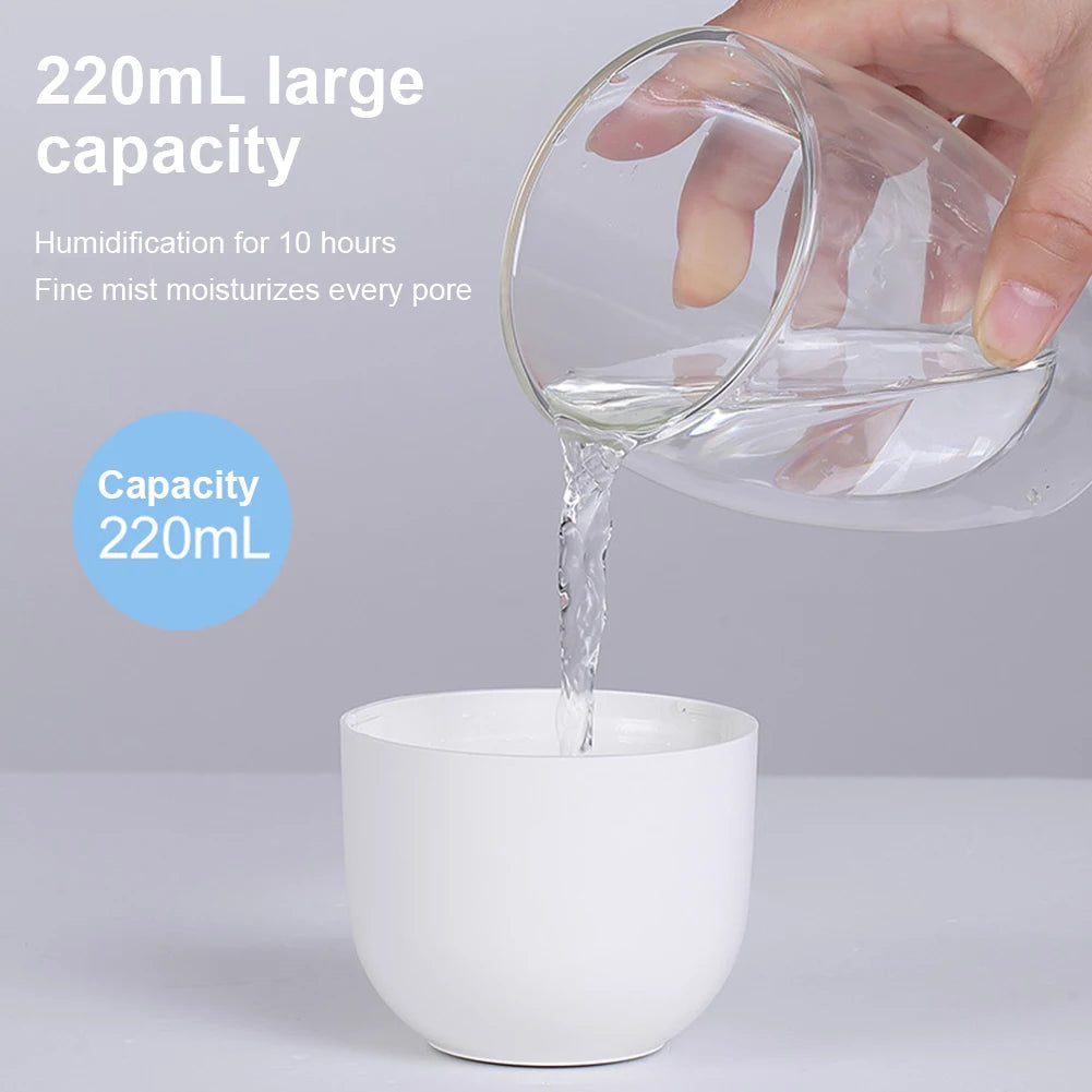 Portable USB Ultrasonic Air Humidifier Essential Oil Diffuser for home